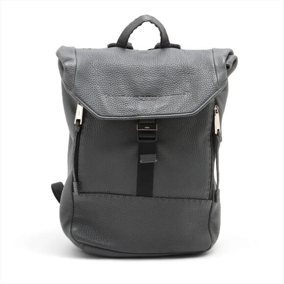 Fendi Selleria Leather Backpack Gray 7VZ011 main image 12